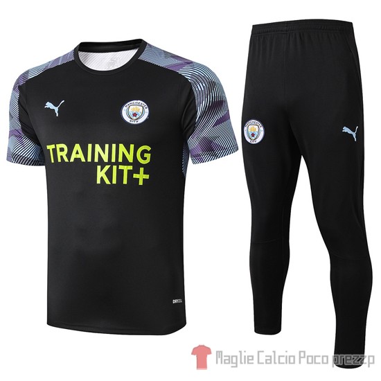 Tuta da Track Manchester City Manica Corta 2019/2020 Nero - Clicca l'immagine per chiudere